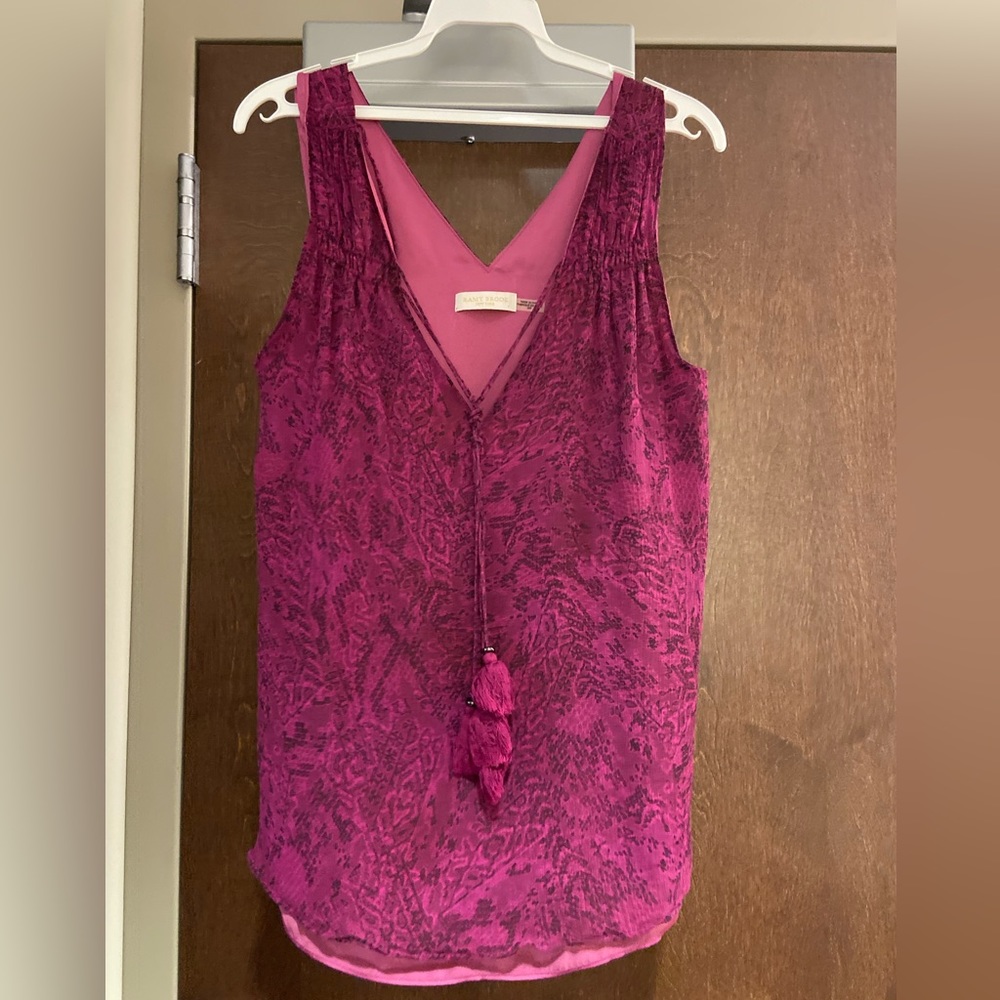 Ramy Brook Purple Blouse